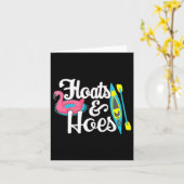 Carte Tubing Trip Float Jour Float Float Et Hoes Funny L (Fleur jaune)