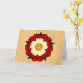 Carte Tudor Rose (Fleur jaune)