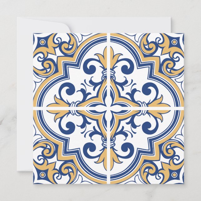 Carte Tuiles portugaises 1 (Devant)