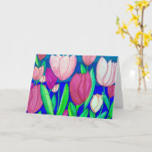 Carte Tulip (Fleur jaune)