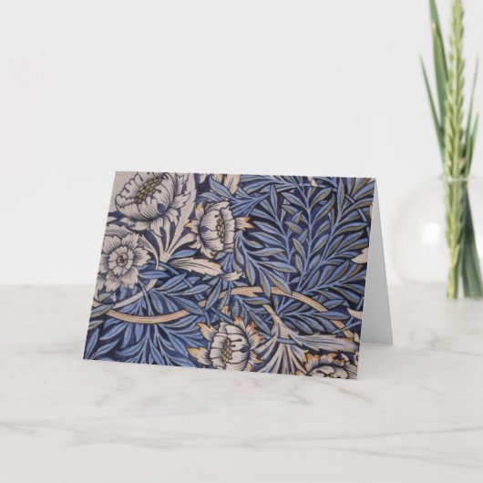 Carte Tulip et Willow Par William Morris (Devant)