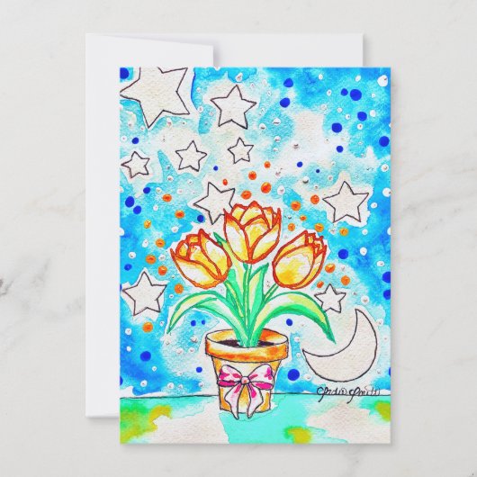 Carte Tulipe (Devant)