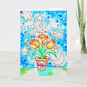 Carte Tulipe