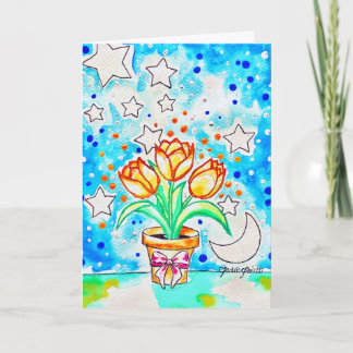 Carte Tulipe