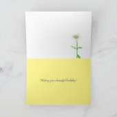 Carte Tulipe de naissance d'avril Fleur du mois de naiss (Intérieur)