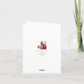 Carte Tulipe Parrot (Dos)