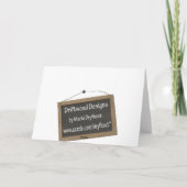 Carte Tulipe rouge hollandaise (Dos)