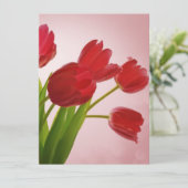Carte Tulipes (Debout devant)