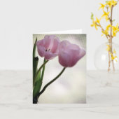 Carte Tulipes 3265 (Fleur jaune)
