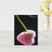 Carte Tulipes 3272 (Fleur jaune)