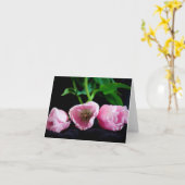 Carte Tulipes 3273 (Fleur jaune)