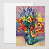 Carte Tulipes de perroquets | Henri Manguin (Devant / Derrière)