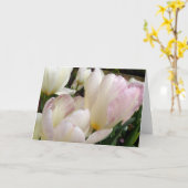 Carte Tulipes de printemps (Fleur jaune)