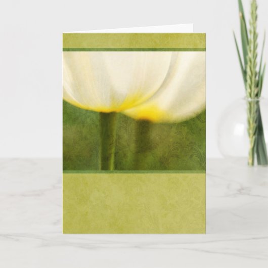 Carte Tulipes élégantes (Devant)