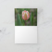 Carte Tulipes et Écritures (Intérieur)