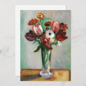 Carte Tulipes et Ranunculus | Henri Manguin (Devant / Derrière)