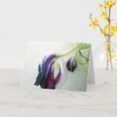 Carte Tulipes mortes (Fleur jaune)
