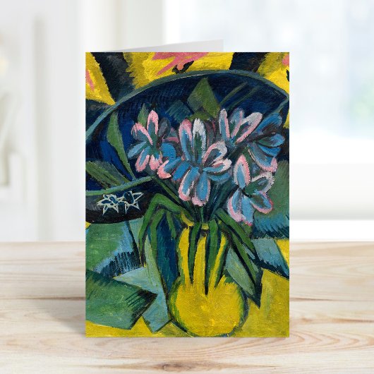 Carte Tulipes sans fil | Ernst Ludwig Kirchner