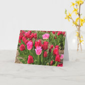 Carte Tulips (Fleur jaune)