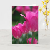 Carte Tulips (Fleur jaune)