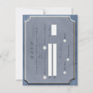 Carte Tulle bleue personnaliser du tissu à n'importe que