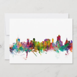 Carte Tulsa Oklahoma Skyline