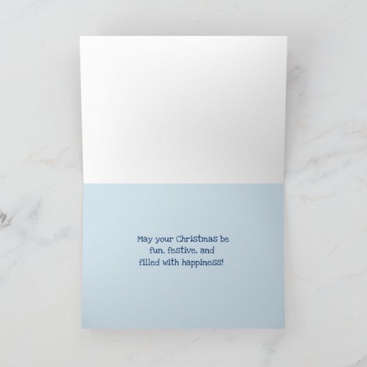 Carte Tumbleweed Snowman Joyeux Noël (Intérieur)