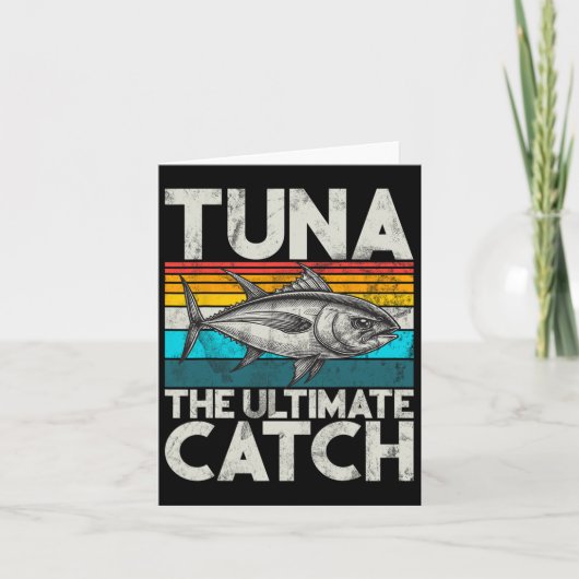 Carte Tuna La Pêche Au Thon À Capture Ultime (Devant)
