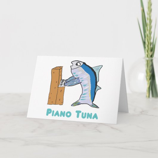 Carte Tuner de piano (thon) (Devant)