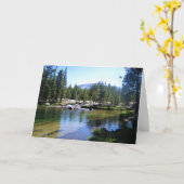 Carte Tuolumne River à Tuolumne Meadows, Yosemite, CA (Fleur jaune)