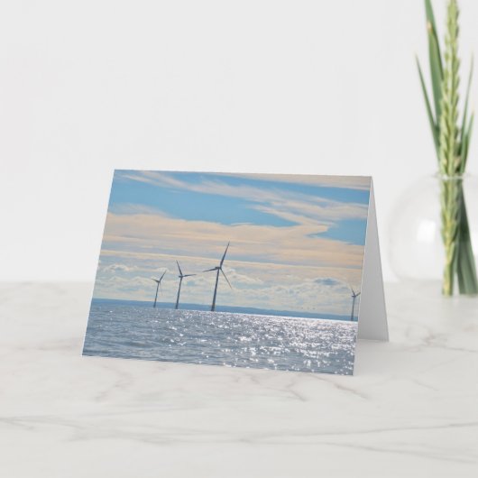 Carte Turbines éoliennes (Devant)