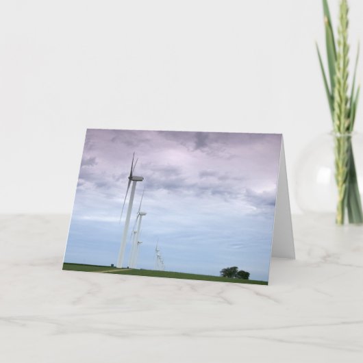 Carte Turbines éoliennes Skyward (Devant)