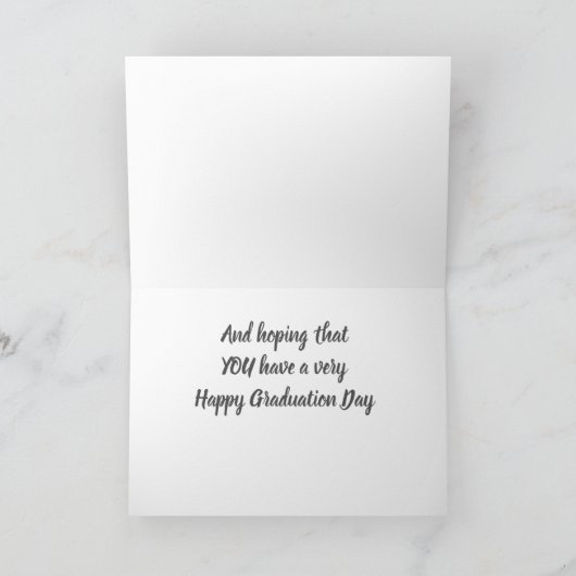 CARTE TURKISH VAN VOUS DIT "JOLIE JOUR DE DIPLÔME" ! (Intérieur)