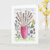 Carte "Turnabout c'est du bon jeu" (Fleur jaune)