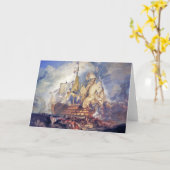 Carte turner, la bataille de trafalgar (1822) (Fleur jaune)