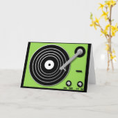 Carte Turntable Greeting Card (Fleur jaune)