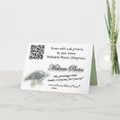 Carte Turquie 6332-1 personnaliser à toute occasion (Dos)