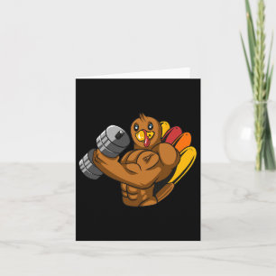 Carte Turquie Bodybuilding Thanksgiving Day Gym Workout