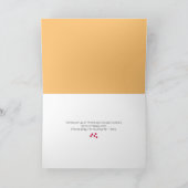 Carte Turquie&Citrouille Humour Dépêche-toi, Tom ! Thank (Intérieur)