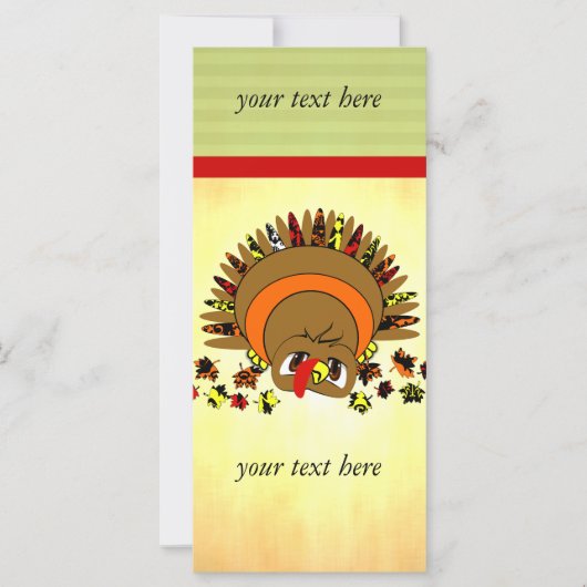 Carte Turquie mignonne (Devant)