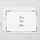 Carte Turquoise Dot Mandala Joyeux anniversaire (Dos)