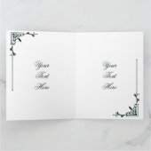 Carte Turquoise Dot Mandala Joyeux anniversaire (Intérieur)