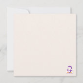 Carte Turquoise Kitty (Dos)