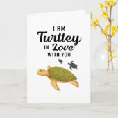 Carte Turtle Sea Turtles (Fleur jaune)