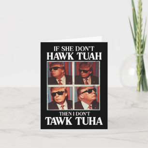 Carte Tush 2024 Hawk Tuah Trump Embarring Airport