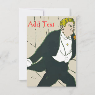 Carte Tuxedo Man, Save Day,