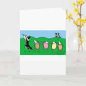 Carte Tuyauterie Collie Bordure (Fleur jaune)