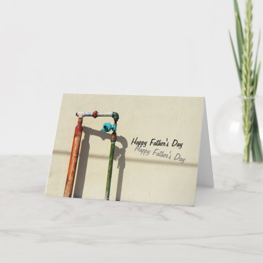 Carte Tuyaux rouillés (Devant)