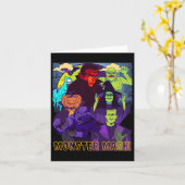 Carte Twear Tee's Monster Mash Costume d'Halloween Fun M (Fleur jaune)