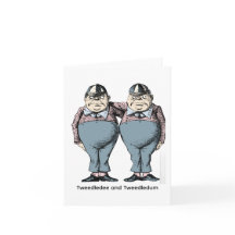 Tweedle-Dee & Tweedle-Dum , Alice au pays des merv